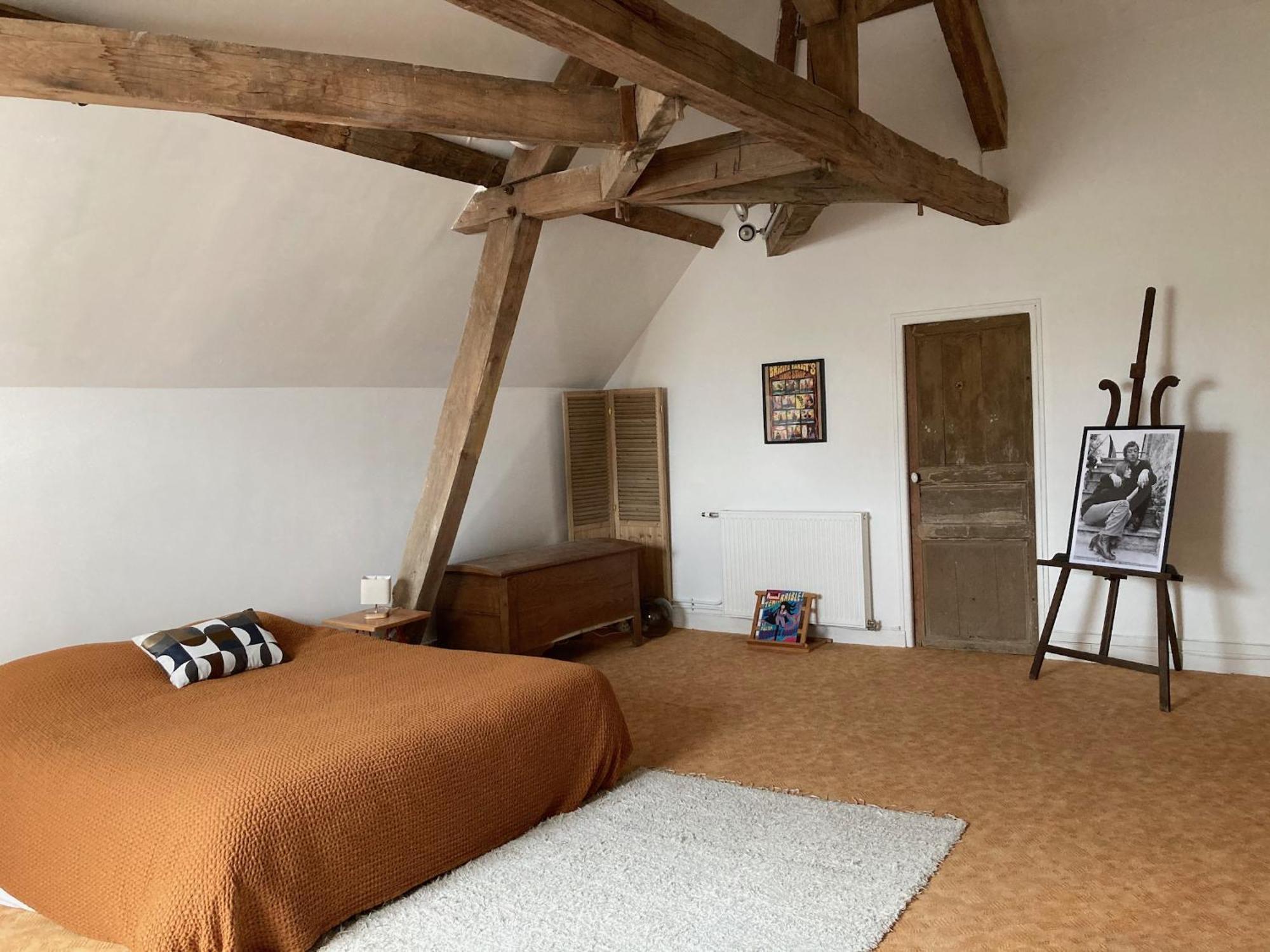 Maison D'Hotes La Doucelle Culture Et Bien-Etre Lignieres-Orgeres Pokoj fotografie